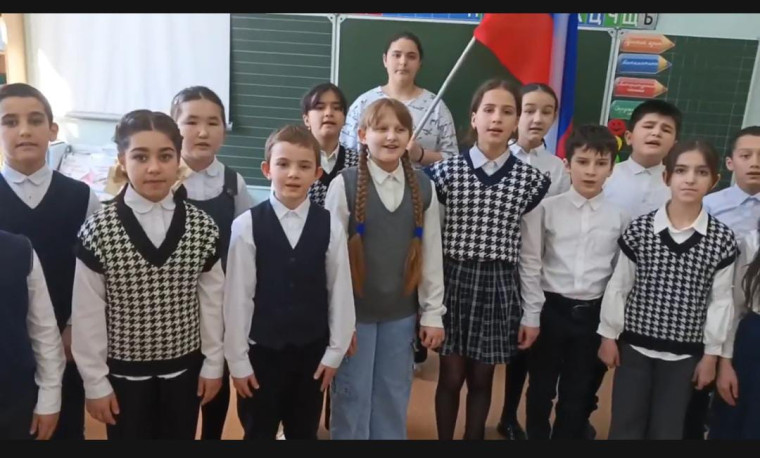 Школьный хор присоединился к АКЦИИ ПАМЯТИ ПОГИБШИХ в «Крокус Сити холле».